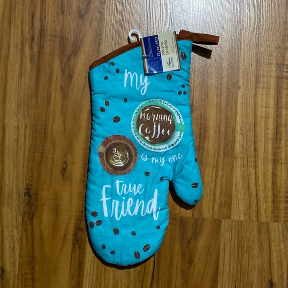 Home Collection 5 Piece Oven Mitt Pot Holders Dish Cloths Kitchen Bundle (New) - Picture 7 of 13